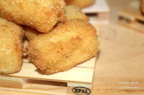 CROQUETAS DE BACON Y QUESO CURADO CROQUETAS DE BACON Y QUESO CURADO