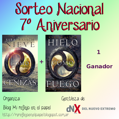 Sorteo 7° aniversario: Nieve como cenizas + Hielo como fuego (Nacional)