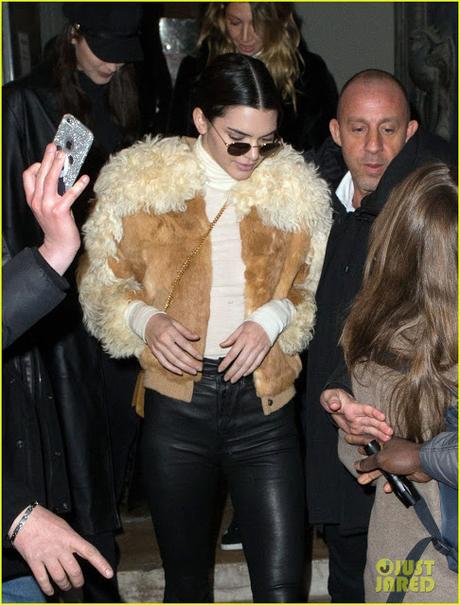Kendall Jenner en la semana de la moda de París enero 2017