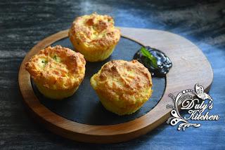 Muffins de tres Pimientos