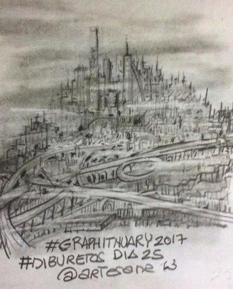 #graphitnuary2017 #DibuRetosDía 25 Por el placer de dibujar lápiz y papel