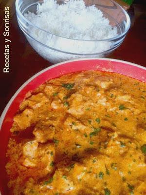 POLLO HINDÚ CON MANTEQUILLA POLLO HINDÚ CON MANTEQUILLA
