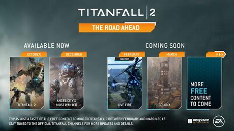 Titanfall 2 confirma sus próximos DLCs gratuitos, Live Fire y Colony, nuevo modo y mapas Titanfall 2 confirma sus próximos DLCs gratuitos, Live Fire y Colony, nuevo modo y mapas