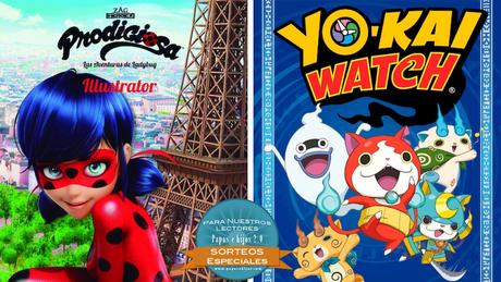 ¡Gana packs de libros infantiles de Yo-kai y la Prodigiosa Ladybug!