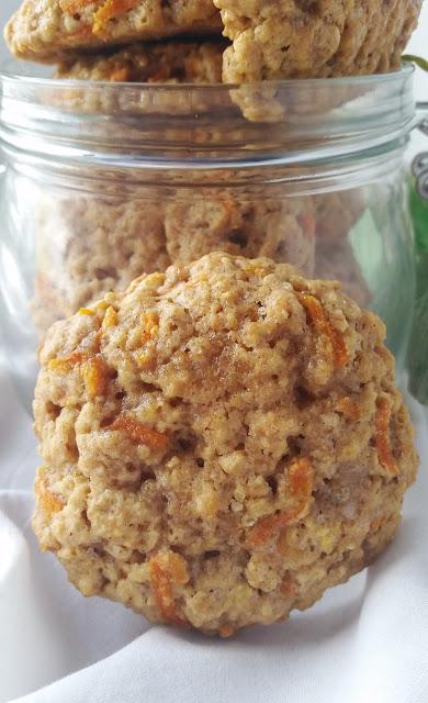 Galletas de avena y zanahoria