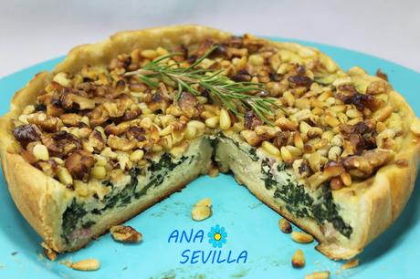 Tarta de espinacas  Olla GM.Ana Sevilla