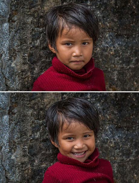 El poder de la sonrisa en la India