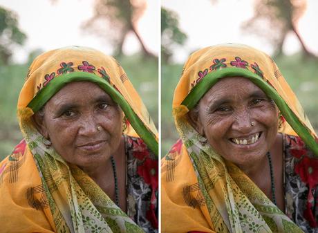 El poder de la sonrisa en la India