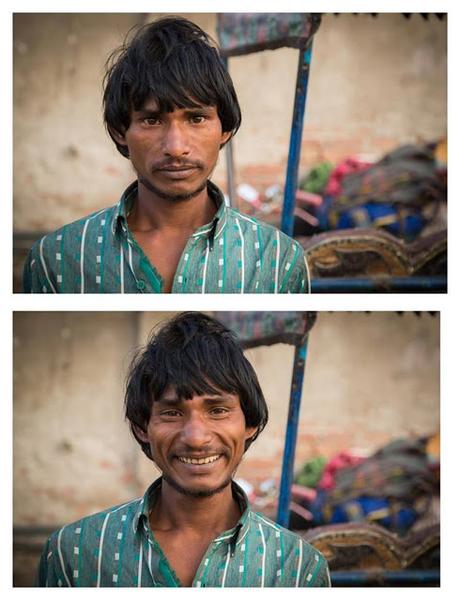 El poder de la sonrisa en la India