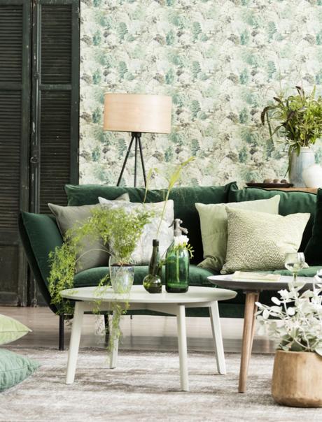 Verde greenery para decorar