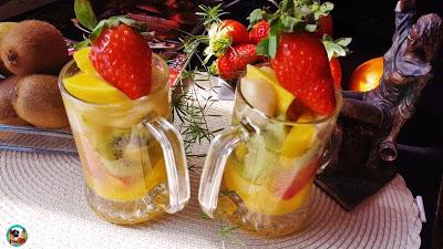 Postres con fresas Postres con fresas