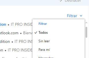 Como usar el filtro de correo (2017)