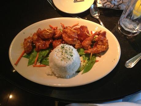 Pollo a la naranja THE CHEESCAKE FACTORY