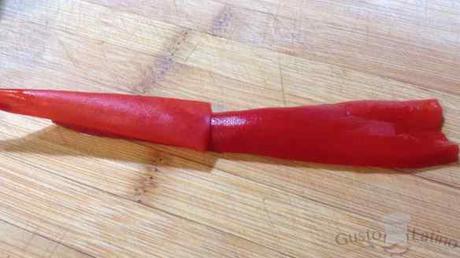 Salsa casera de chiles Salsa casera de chiles