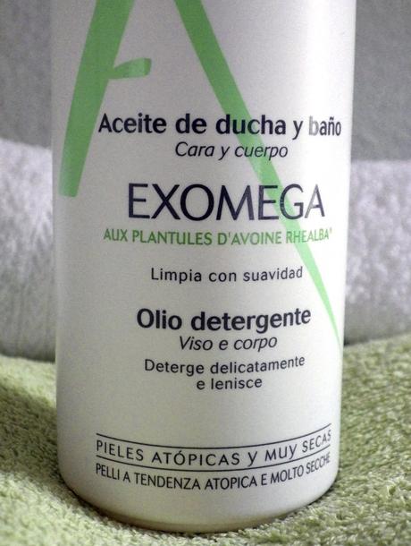 Opinión aceite de ducha y baño EXOMEGA