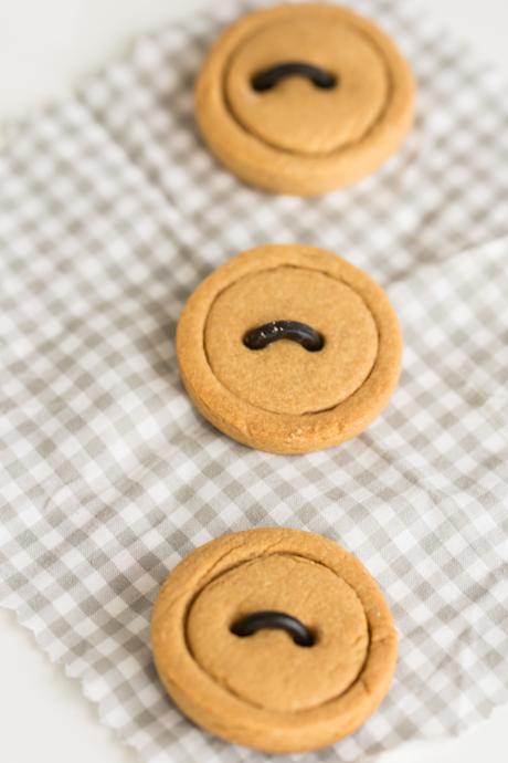 GALLETAS BOTÓN DE DULCE DE LECHE