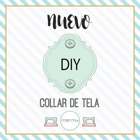 DIY • Collar de flores con tela