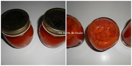 Mermelada de piña, papaya y zanahoria Mermelada de piña, papaya y zanahoria