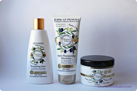 Divine Olive Jeanne en Provence dry hair belleza cabello