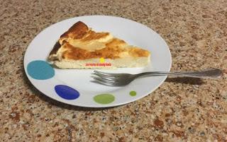 TARTA DE QUESO Y PERAS EN ALMÍBAR SIN AZÚCAR EN THERMOMIX