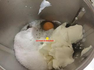 TARTA DE QUESO Y PERAS EN ALMÍBAR SIN AZÚCAR EN THERMOMIX