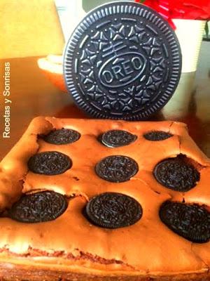 BROWNIE CON GALLETAS OREO BROWNIE CON GALLETAS OREO