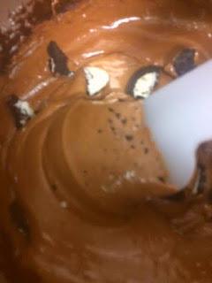 BROWNIE CON GALLETAS OREO BROWNIE CON GALLETAS OREO