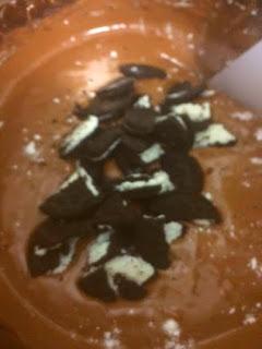 BROWNIE CON GALLETAS OREO BROWNIE CON GALLETAS OREO