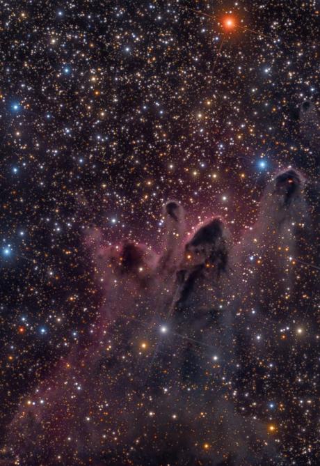 ✨Glóbulos cometarios en Puppis ✨Glóbulos cometarios en Puppis