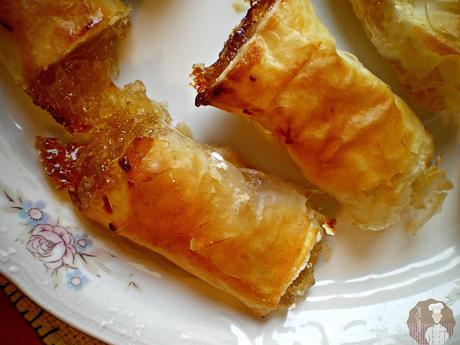 Delicias de ángel {Pastelitos crujientes con cidra}