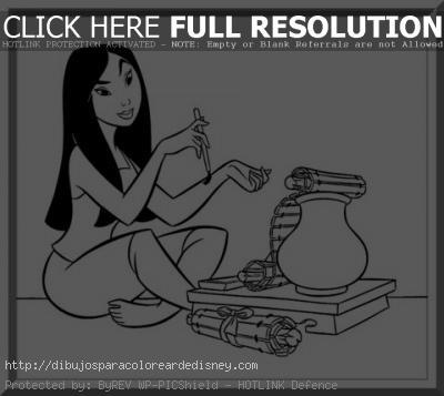 mulan dibujo a lapiz mulan dibujo a lapiz