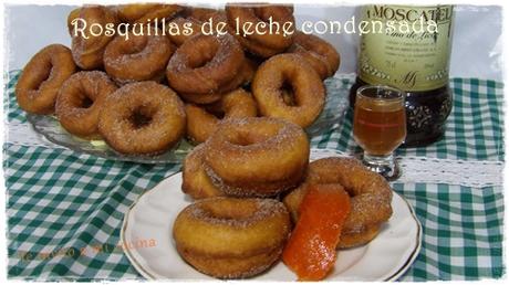 Rosquillas de leche condensada