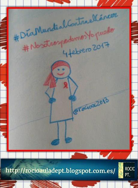 4 de Febrero Día mundial del cáncer  Mini Reto #Dibújamelas