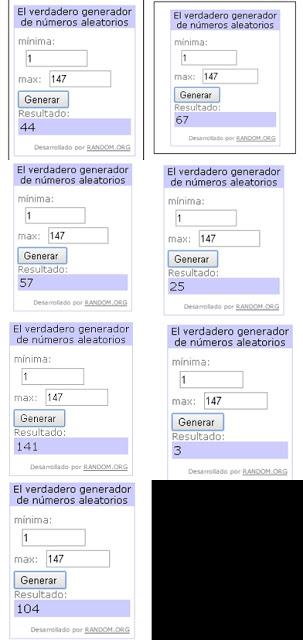 Ganadores sorteo Reto de la A a la Z 2016