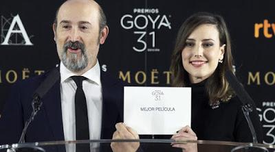 PREMIOS GOYA: Listado completo de ganadores