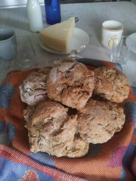 Scones de azafrán Scones de azafrán