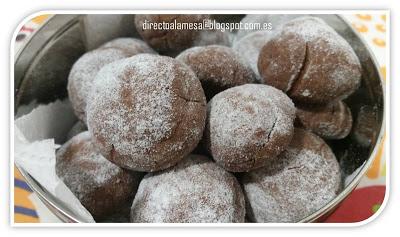 Galletas blanco y negro