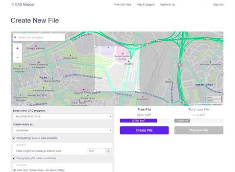 Genera el mapa 3D que necesitas, de manera GRATUITA con CAD Mapper