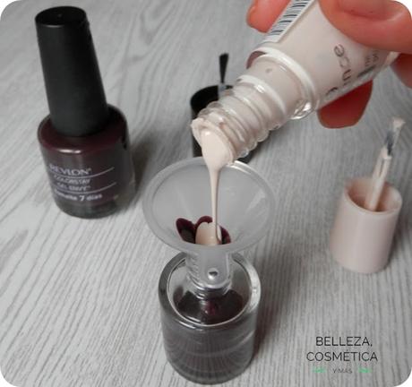 Embudo esmalte uñas Mini embudo esmalte uñas