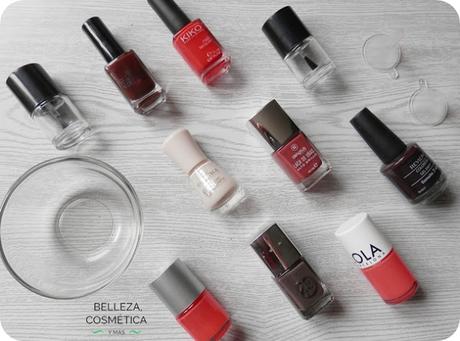 Mezclar esmaltes de uñas Crear nuestros esmlates de uñas
