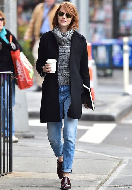 Emma Stone estilo de calle Emma Stone street syle