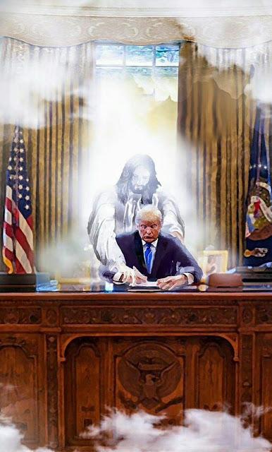 Trump abre las puertas a Jesús para regresar a la Casa Blanca.