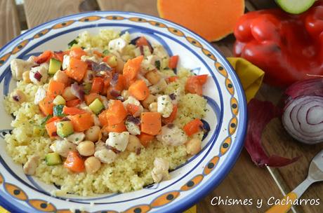 Cuscus con Verduras de Temporada Cuscus con Verduras de Temporada