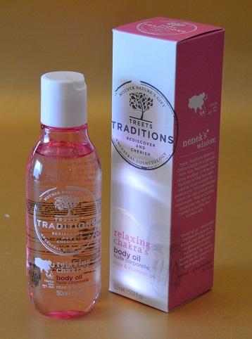 Un momento de calma y bienestar con el Aceite Corporal “Relaxing Chakra’s” de TREETS TRADITIONS Un momento de calma y bienestar con el Aceite Corporal “Relaxing Chakra’s” de TREETS TRADITIONS