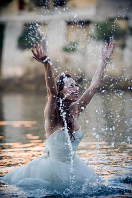 Fotos de boda… pasadas por agua