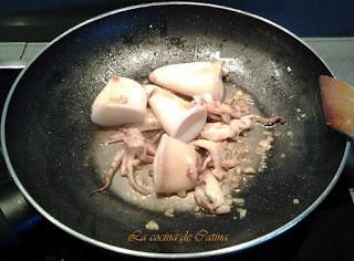 Alcachofas con almejas y chipirones Alcachofas con almejas y chipirones