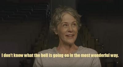 Carol lo flipa en 'The Walking Dead' Carol lo flipa en 'The Walking Dead'