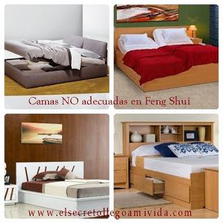 La Cama y Feng Shui