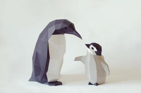 Paperwolf : Las esculturas 3D DIY de Wolfram Kampffmeyer