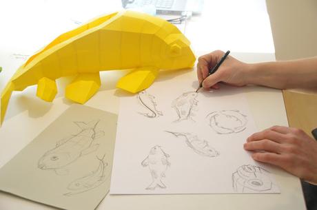 Paperwolf : Las esculturas 3D DIY de Wolfram Kampffmeyer